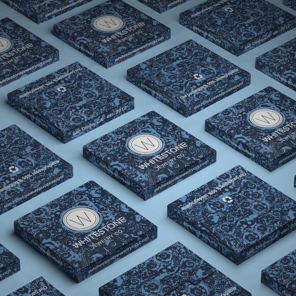 Elegant Moss Agate Stackable Ring for Men and Women - Eco-Friendly Gemstone - Picture 6 of 9